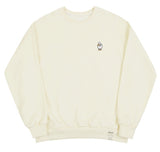 Duck Flower Embroidery Smile Sweatshirt