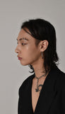 Drop Black Butterfly Choker Necklace