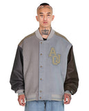 Oversized Varsity Stadium Jacket