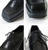 LMMM CRACK DERBY SHOES