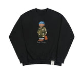 Blue Beanie Dog Perito Sweatshirt