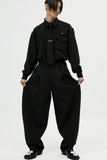 suspender balloon pants