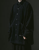 【AG X AJOBYAJO】Oversized Corduroy Mixed Shirt