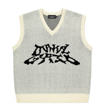 TRIBAL LOGO KNIT VEST