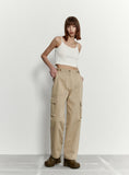 Cotton cargo pants 001