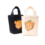 Mandarin Bear Mini Tote Bag