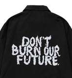 Slogan Coach Jacket