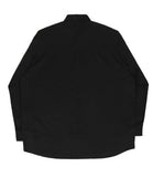 Sleeve Heart Logo Smile Embroidery Overfit Shirt