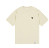 Small Double Drawing Smile Short Sleeve Tee