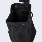 Canvas bucket bag