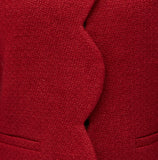 Tweed scallop crop jacket 001