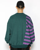 Twofold Stripe Sweatshirt
