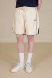 Drawstring Piping Shorts