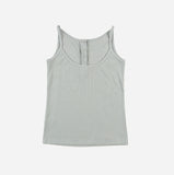 River button-up ribbed sleeveless