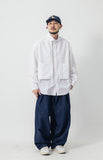 Shin Dart Denim Balloon Pants