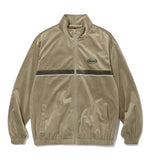 VELOUR TRACK JACKET [BEIGE]