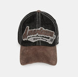 American vintage two-tone ball cap