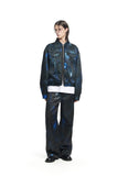 COSMIC BLUE NEPTUNE WIDE PANTS