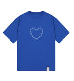 Heart Drawing Smile Short Sleeve Tee