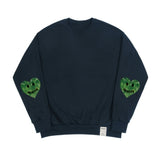 Elbow Leaf Smile Heart Sweatshirt