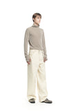 ESSENTIAL COTTON WIDE PANTS