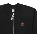 Zipper Regic Purple Flower MA-1 Flight Jacket