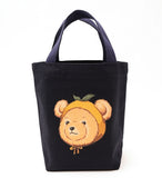 Mandarin Bear Mini Tote Bag