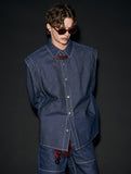 ACRO FLASH STRIPE DENIM SHIRTS