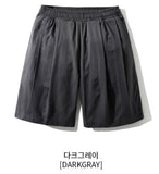 Nose Tencel Cotton Two Tuck Bermuda Short Pants
