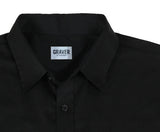 Sleeve Heart Logo Smile Embroidery Overfit Shirt