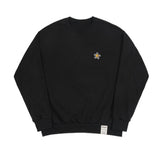 Checkerboard Small Flower Sweatshirt