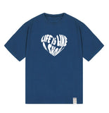 Big Life Logo Heart Smile Short Sleeve Tee