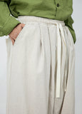 Linen Wide Hakama Easy Pants