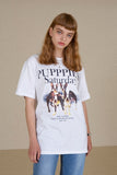 Puppy Club Saturday Half T-shirt