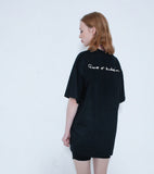 Embroidery Heart Leopard Logo Short Sleeve