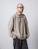 Oversize Golgi Collar Knit