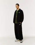 wave logo fleece pants