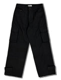 HEM BUTTON UTILITY CARGO PANTS