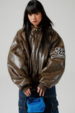 Notold leather blouson