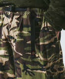 [AG] Rib Camo Belt Balloon Pants