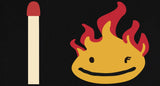 Elbow Match Flame Smile Short Sleeve Tee