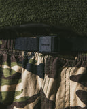 [AG] Rib Camo Belt Balloon Pants