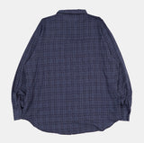 Classic check over button-up shirt