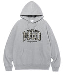 CHECK MGD COLLEGE HOODIE [GREY]