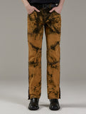 CHEDDAR ORANGE CURVE DENIM PANTS