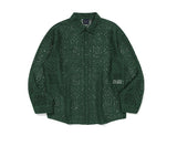 PUNCHING KNIT WESTERN SHIRT