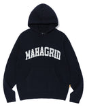 VARSITY LOGO KNIT HOODIE