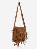 Tassel fringe strap cross bag