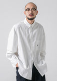 [AG] Wide Layered Oxford Shirt