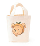 Mandarin Bear Mini Tote Bag